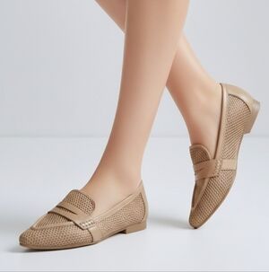 Jones‎ New York Women's Beige Textured Flats